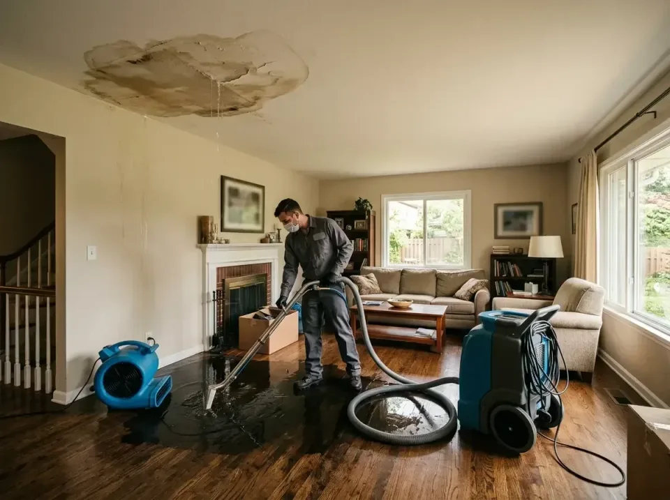 attic-pipe-burst-ceiling-drip-008 — frequently asked questions, Water Damage Restoration & Carpet Care in Good Hope, CA